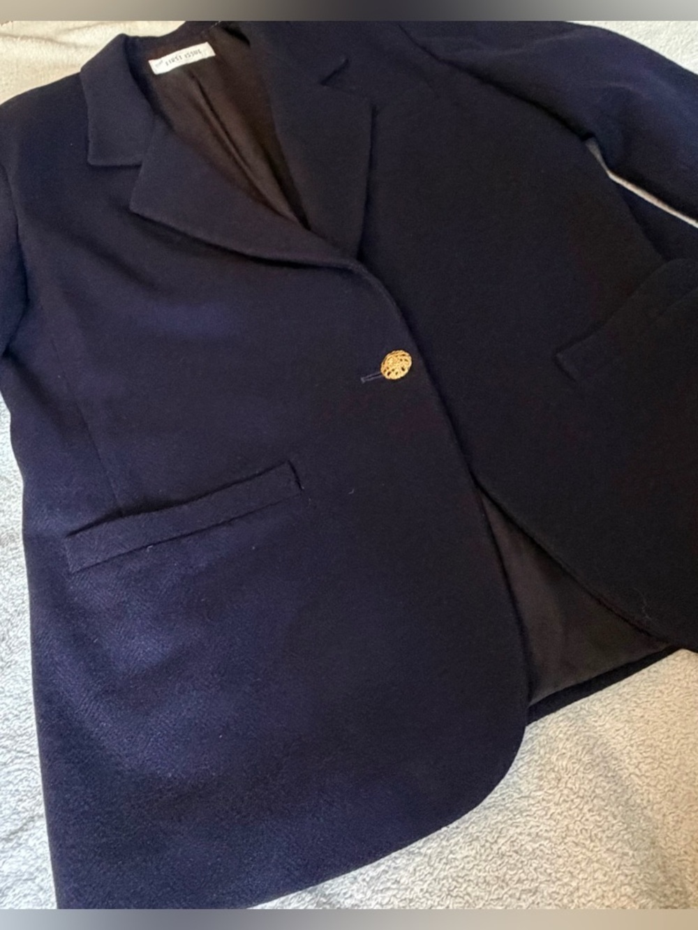 First Issue American Design | Vintage Navy Blazer | M - Picture 5 of 16
